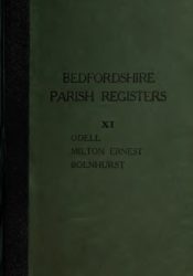 View Free PDF Bedfordshire Parish Registers v11