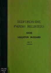 View Free PDF Bedfordshire Parish Registers v32