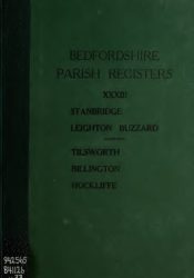 View Free PDF Bedfordshire Parish Registers v33