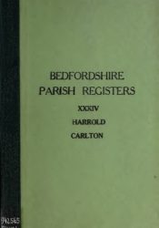 View Free PDF Bedfordshire Parish Registers v34