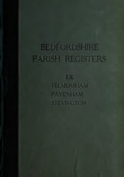 View Free PDF Bedfordshire Parish Registers v9
