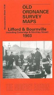 View Map Details* Lifford & Bournville 1903 Worcestershire Sheet 10.08