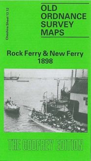 View Map Details* Rock Ferry & New Ferry 1898 Cheshire Sheet 13.12