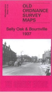 View Map Details* Selly Oak & Bournville 1937 Worcestershire Sheet 10.04c
