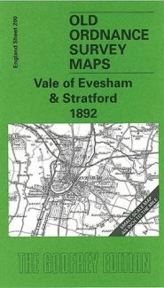 View Map Details* Vale of Evesham and Stratford 1892 One Inch Sheet 200