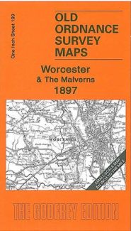 View Map Details* Worcester and The Malverns 1897 One Inch Sheet 199