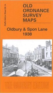 View Map Details* Oldbury & Spon Lane 1938 Staffordshire Sheet 68.14c