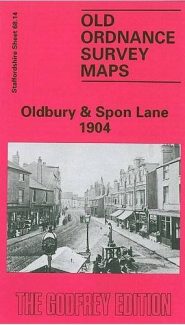View Map Details* Oldbury and Spon Lane 1904 Staffordshire Sheet 68.14a